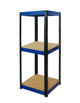 Regał magazynowy garażowy metalowy stojak HELIOS 106x60x60cm 3Px175kg PL - product 2