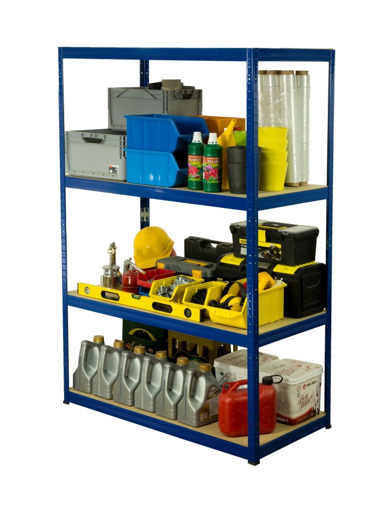 Helios Kolor - Regał metalowy HELIOS 180x180x35cm 4Px275kg - product b2b.wamar.biz 2