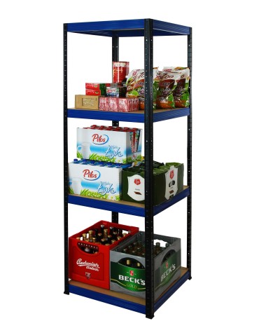 Regał metalowy magazynowy garażowy stojak HELIOS 180x45x45cm 4Px175kg PL - product 2