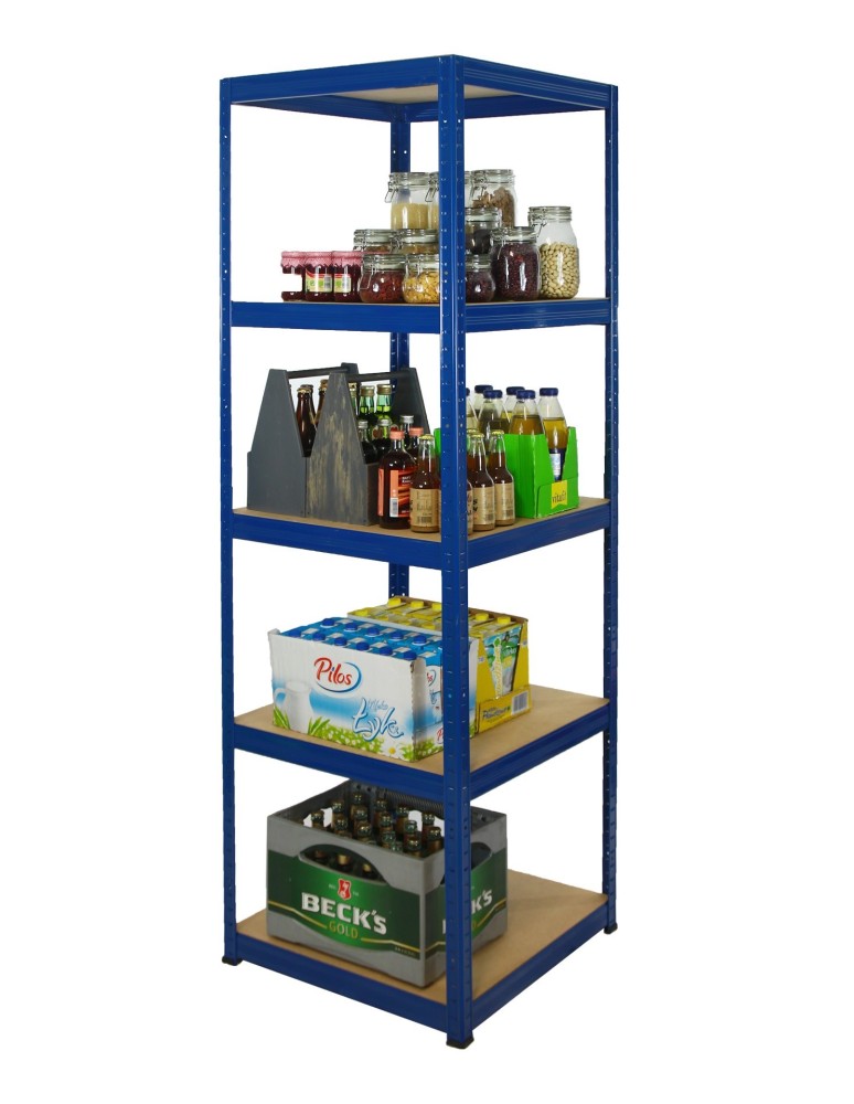 Helios Kolor - Regał metalowy HELIOS 196x30x30cm 5Px175kg .:. - product b2b.wamar.biz 2