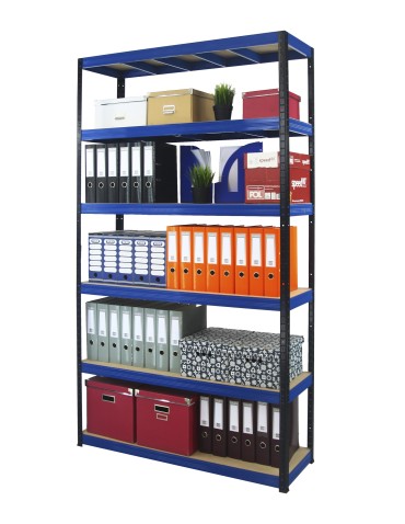 Regał warsztatowy metalowy stojak HELIOS 196x150x60cm 6Px275kg MOCNY SZEROKI - product 2