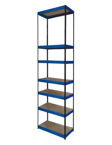 Regał metalowy magazynowy stojak HELIOS 270x30x30cm  7Px175kg TRWAŁY WYSOKI - product 2