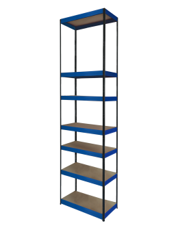 Regał metalowy magazynowy stojak HELIOS 270x50x50cm 7Px175kg TRWAŁY WYSOKI - product 2