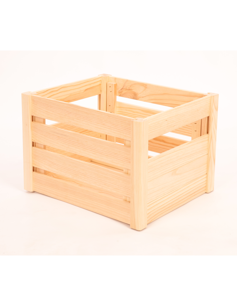 Skrzynki na owoce (skrzynki do warzyw) - Skrzynka na warzywa owoce skrzynki DREWNIANE DNO 35x30 cm skrzyneczka EKO - product b2b.wamar.biz 2