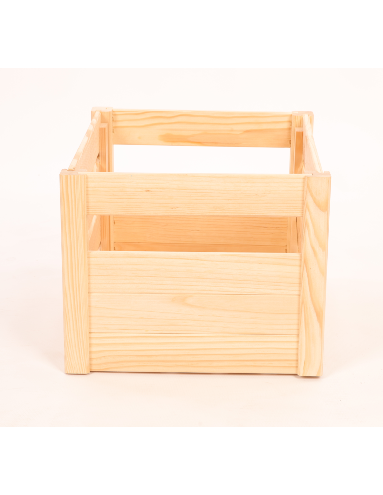 Skrzynki na owoce (skrzynki do warzyw) - Skrzynka na warzywa owoce skrzynki DREWNIANE DNO 35x30 cm skrzyneczka EKO - product b2b.wamar.biz 4