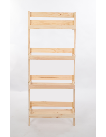 Wielopoziomowe kwietniki - Kwietnik na kwiaty opierany o ścianę stojak regał na rośliny 145x57cm EKO - product 6