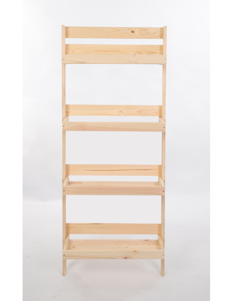 Wielopoziomowe kwietniki - Kwietnik na kwiaty opierany o ścianę stojak regał na rośliny 145x57cm EKO - product b2b.wamar.biz 6