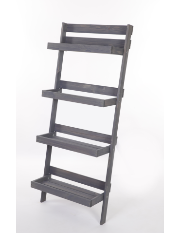 Wielopoziomowe kwietniki - Składany kwietnik pionowy do ściany stojak regał na rośliny 145x57cm EKO - product 3