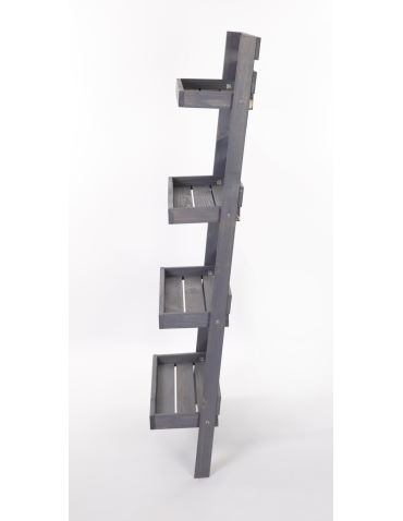 Wielopoziomowe kwietniki - Składany kwietnik pionowy do ściany stojak regał na rośliny 145x57cm EKO - product 5