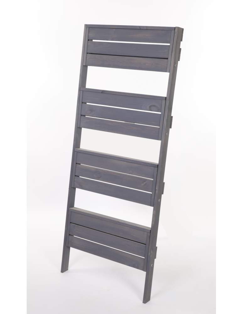 Wielopoziomowe kwietniki - Składany kwietnik pionowy do ściany stojak regał na rośliny 145x57cm EKO - product b2b.wamar.biz 6