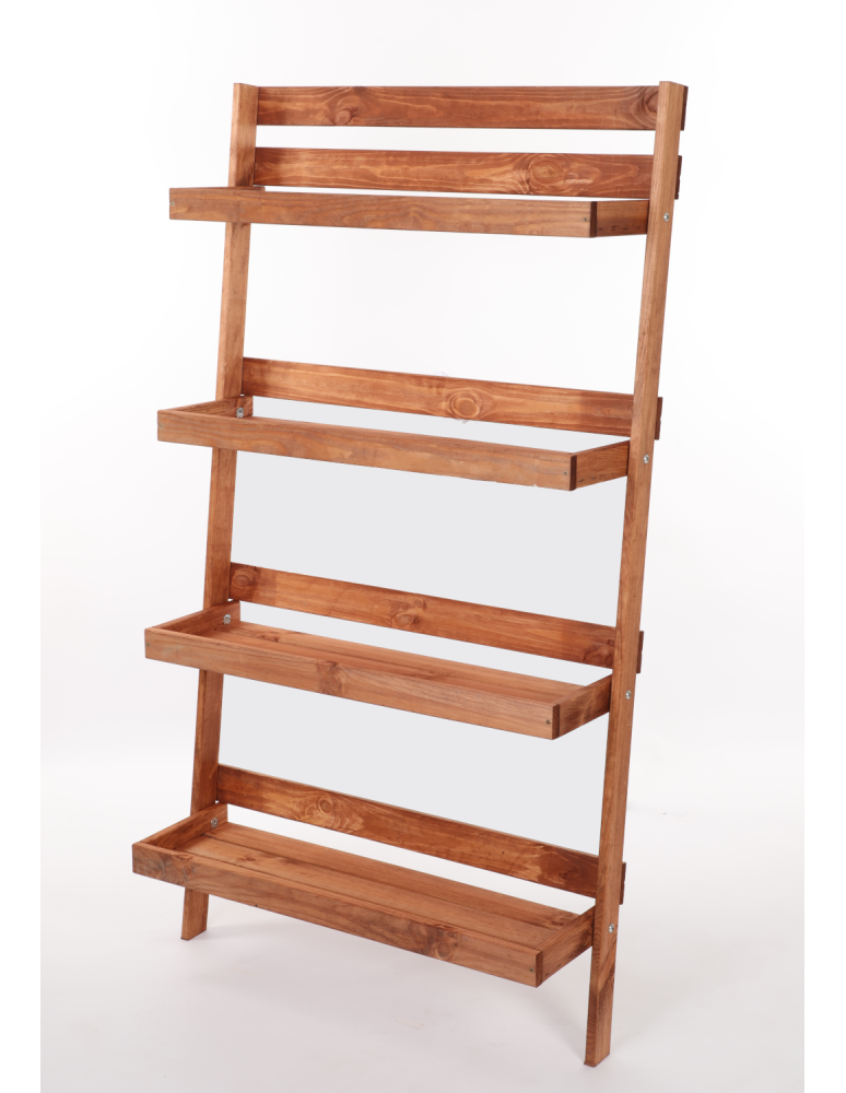 Wielopoziomowe kwietniki - Stojak na kwiaty opierany o ścianę kwietnik regał na rośliny 145x77cm EKO - product b2b.wamar.biz 3