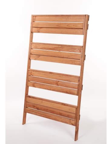 Wielopoziomowe kwietniki - Stojak na kwiaty opierany o ścianę kwietnik regał na rośliny 145x77cm EKO - product 6