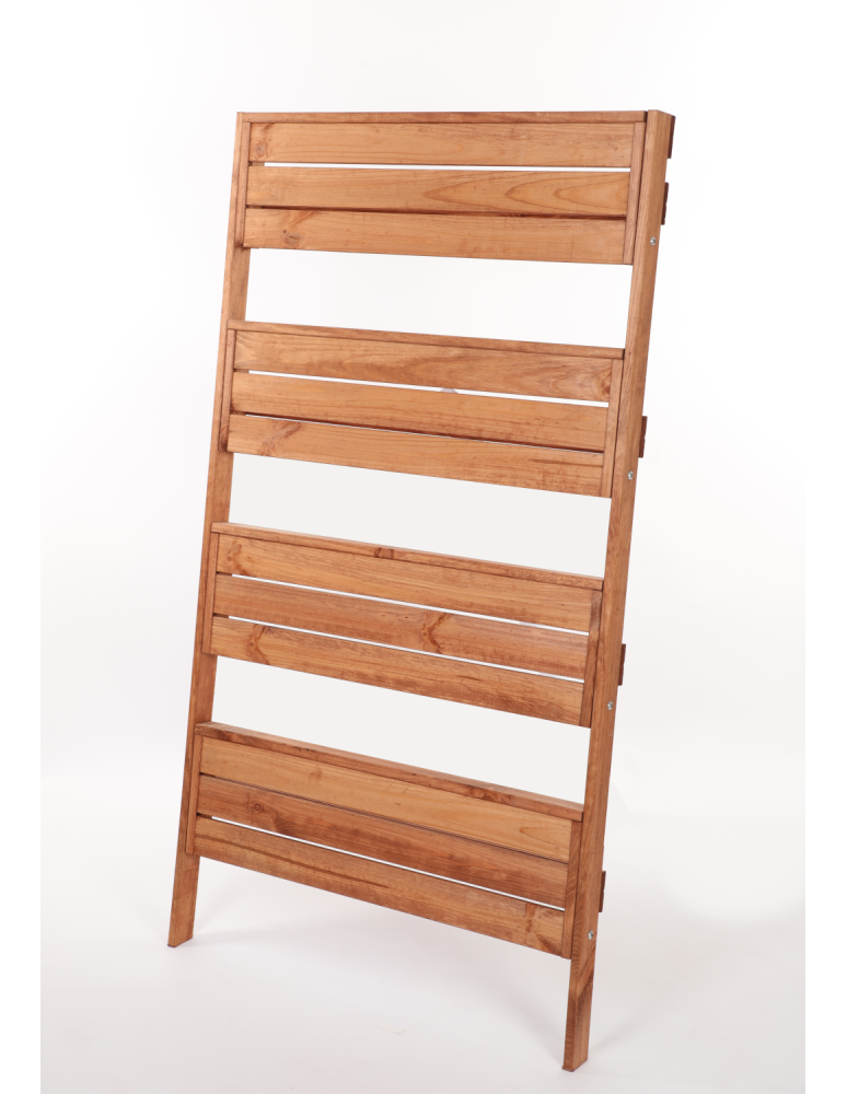 Wielopoziomowe kwietniki - Stojak na kwiaty opierany o ścianę kwietnik regał na rośliny 145x77cm EKO - product b2b.wamar.biz 6