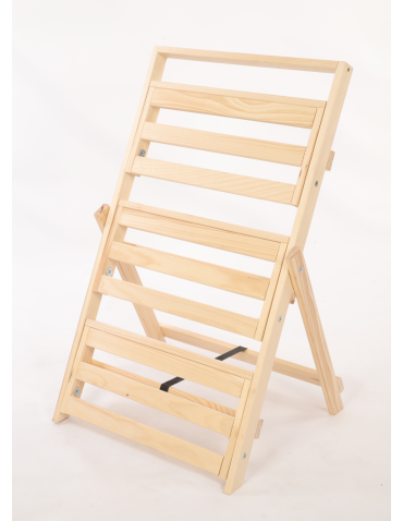 Kwietniki - Stojak do ekspozycji kwietnik drewniany etażerka regał na kwiaty 3PÓŁKI EKO - product 6