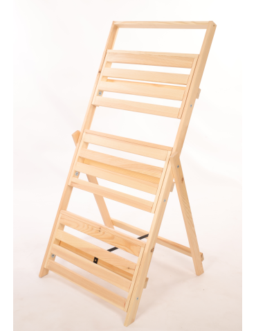 Kwietniki - Kwietnik piętrowy drabinka stojak regał na rośliny ekspozycyjny 3PÓŁKI EKO - product 6