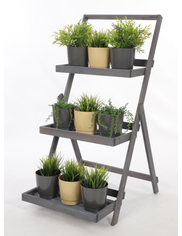 Kwietnik kaskadowy drabinka stojak regał na rośliny ekspozycyjny 3PÓŁKI EKO - product 2