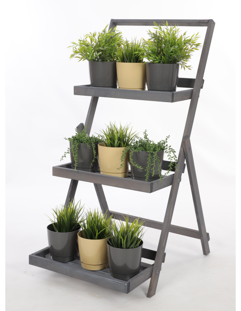 Kwietniki - Kwietnik kaskadowy drabinka stojak regał na rośliny ekspozycyjny 3PÓŁKI EKO - produkt b2b.wamar.biz 2