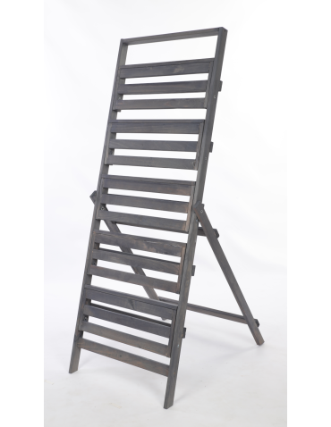 Kwietniki - Piętrowy kwietnik drewniany drabinka etażerka stojak regał 5p EKO DUŻY - product 5