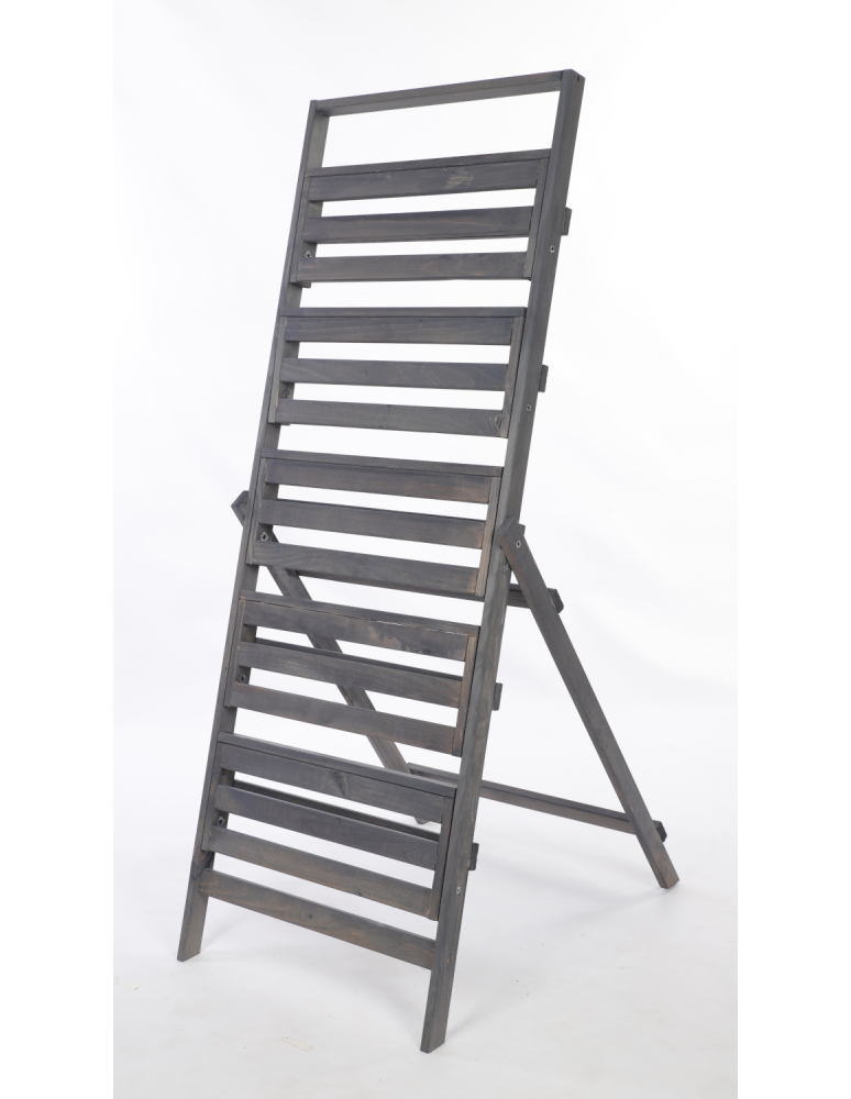 Kwietniki - Piętrowy kwietnik drewniany drabinka etażerka stojak regał 5p EKO DUŻY - product b2b.wamar.biz 5