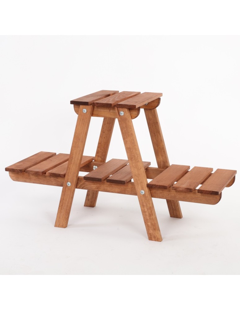 Kwietniki - Kwietnik na doniczki drewniany stojący regał na kwiaty stojak na rośliny - product b2b.wamar.biz 3