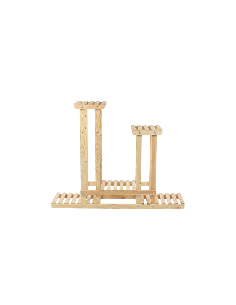 Kwietniki - Stojący kwietnik drewniany na kwiaty regał stojak wielopoziomowy SOLIDNY - product b2b.wamar.biz 4