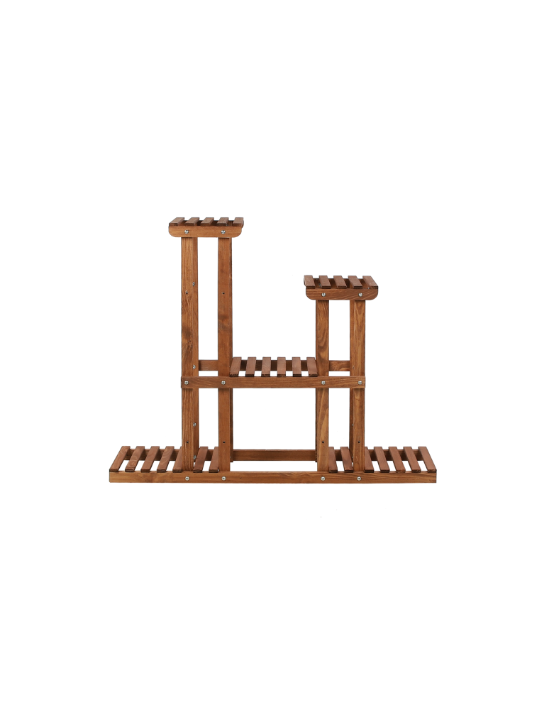 Kwietniki - Kwietnik stojący wysoki stojak na kwiaty drewniany regał wielopoziomowy - product b2b.wamar.biz 4