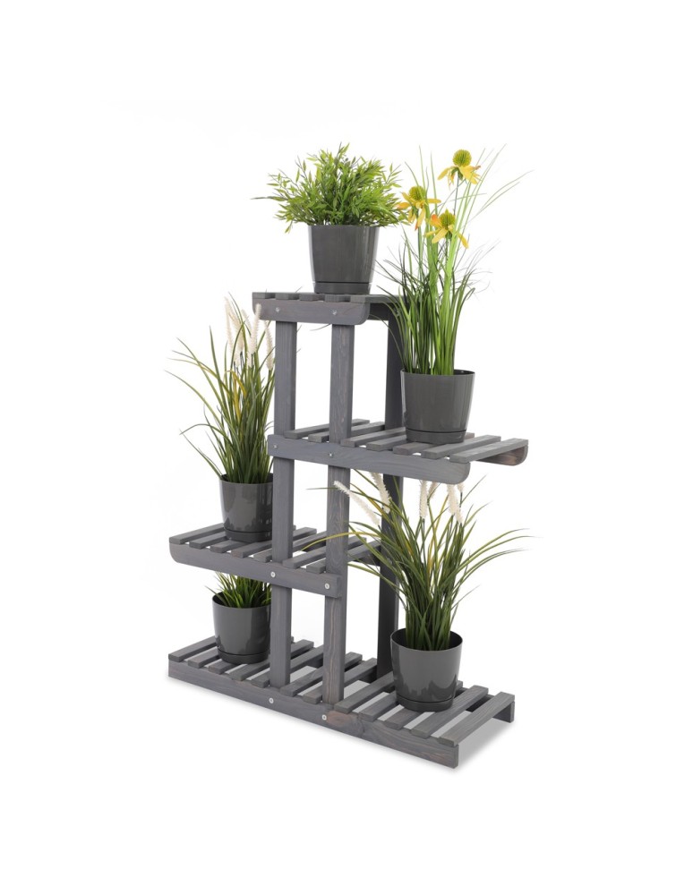 Kwietniki - Regał na kwiaty drewniany stojak na doniczki kwietnik na rośliny SOLIDNY - product b2b.wamar.biz 2
