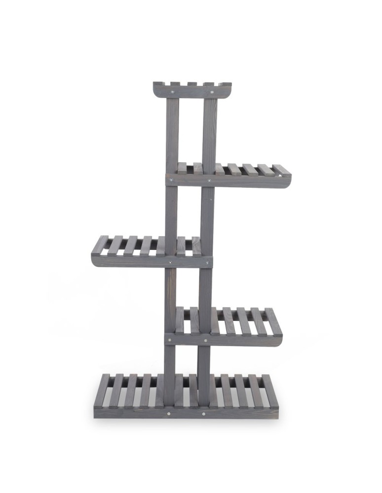 Kwietniki - Drewniany stojak na kwiaty kwietnik regał na doniczki sosnowy stojak DUŻY - product b2b.wamar.biz 5