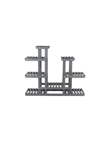 Kwietniki - Stojący kwietnik drewniany na KWIATY regał stojak kaskadowy WYTRZYMAŁY - product 3