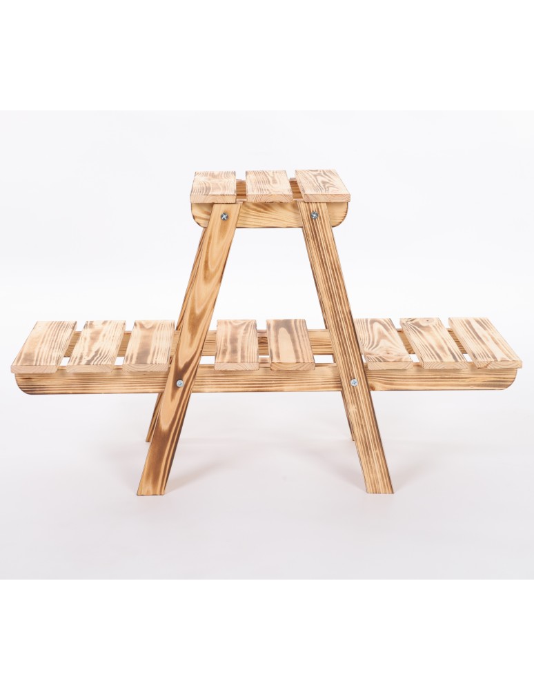 Kwietniki - Kwietnik na doniczki drewniany stojący regał na kwiaty stojak na rośliny - product b2b.wamar.biz 4