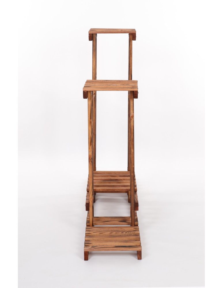 Kwietniki - Stojący kwietnik drewniany na kwiaty regał stojak wielopoziomowy SOLIDNY - product b2b.wamar.biz 5