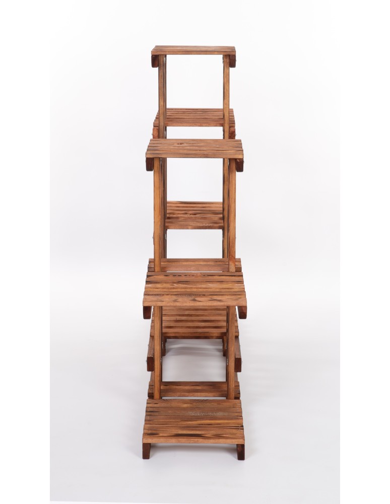 Kwietniki - Stojący kwietnik drewniany na ROŚLINY regał stojak kaskadowy WYSOKI POJEMNY - product b2b.wamar.biz 5