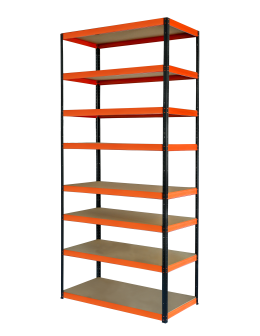 Regał metalowy magazynowy stojak HELIOS 270x110x30cm 8Px350kg WYSOKI - product 2