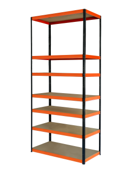 Regał metalowy magazynowy stojak HELIOS 270x110x30cm 7Px400kg WYSOKI - product 2