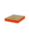Półka do regału metalowa półka pomarańczowa 35x35 regał metalowy HELIOS 175