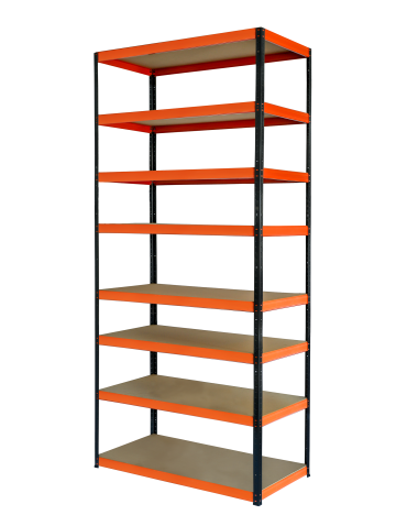 Regał metalowy magazynowy stojak HELIOS 270x90x40cm 8Px175kg WYSOKI - product 2