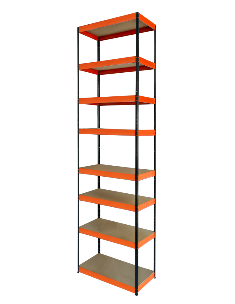 Regały z metalu kolorowe - Regał metalowy magazynowy stojak HELIOS 270x60x60cm 8Px175kg  WYSOKI - produkt b2b.wamar.biz 2