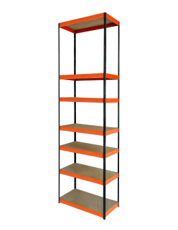 Regał metalowy magazynowy stojak HELIOS 270x40x40cm 7Px175kg WYSOKI - product 2