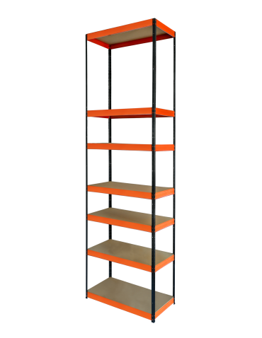 Regał metalowy magazynowy stojak HELIOS 270x30x30cm 7Px175kg WYSOKI - product 2