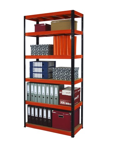 Regał metalowy magazynowy stojak HELIOS 213x120x45cm 6Px175kg 300TYS KOMB - product 2