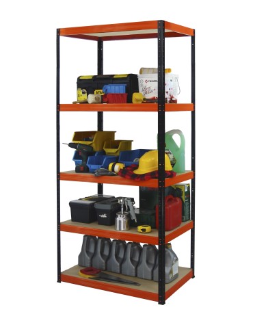 Regał metalowy magazynowy stojak HELIOS 213x90x60cm 5Px175kg 300TYS KOMB - product 2