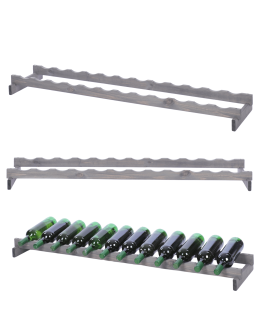 Stojak na wino regał modułowy na butelki 1x12 but SZEROKI BEZ NARZĘDZI