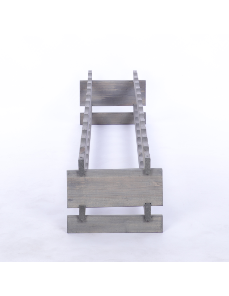 Modułowe stojaki do butelek RW11 - Stojak na wino regał modułowy na butelki 2x12 but SZEROKI BEZ NARZĘDZI - product b2b.wamar.biz 5