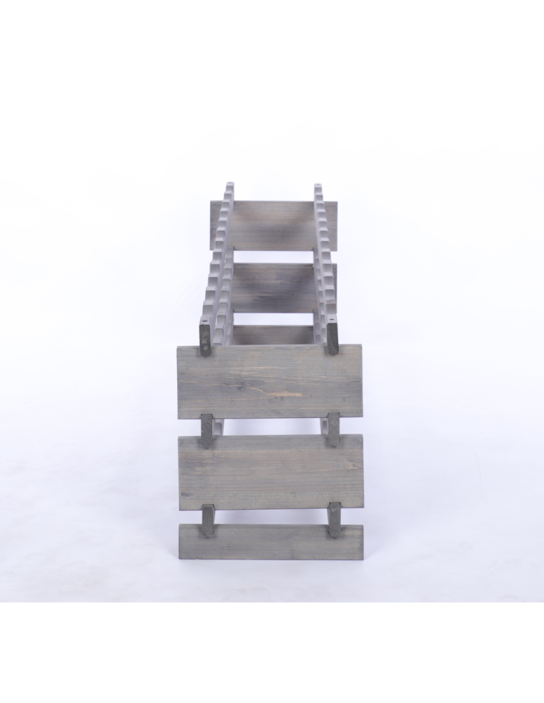 Modułowe stojaki do butelek RW11 - Stojak na wino regał modułowy na butelki 3x12 but SZEROKI BEZ NARZĘDZI - product b2b.wamar.biz 5