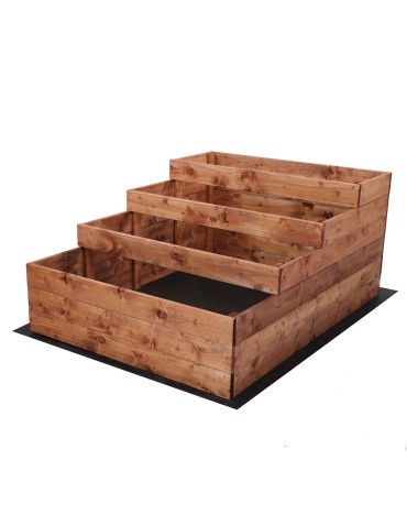 Grządki kaskadowe - Skrzynia na warzywa warzywnik IMPREGNOWANY 54x90x120 GRATISY WYSOKA ECO - product 3