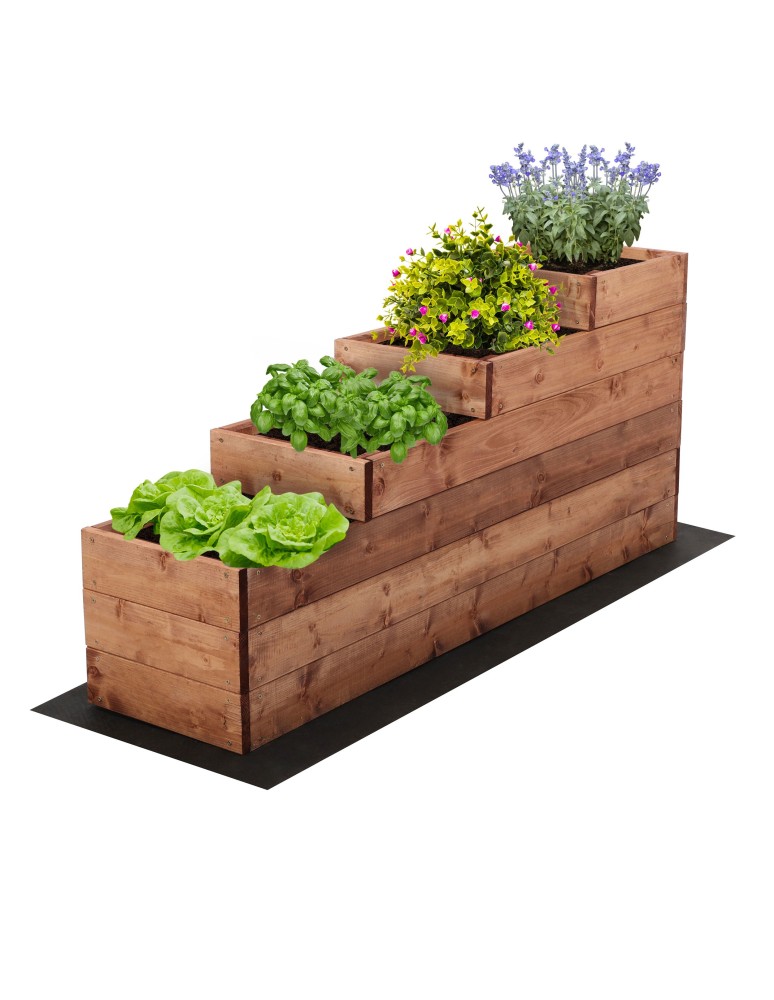 Grządki kaskadowe - Skrzynia na warzywa warzywnik IMPREGNOWANY 54x30x120 GRATISY WYSOKA ECO - product b2b.wamar.biz 2