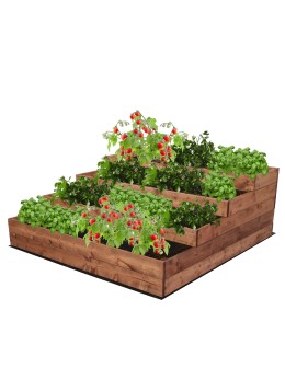 Skrzynie na warzywa warzywniak donica IMPREGNOWANY 45x90x120 GRATISY EKO - product 2