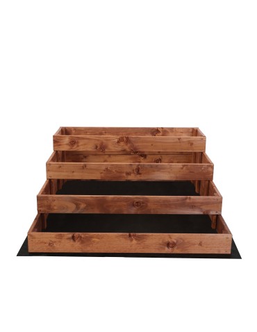 Grządki kaskadowe - Skrzynia na warzywa warzywniak grządka IMPREGNOWANY 36x90x120 GRATISY EKO - product 5