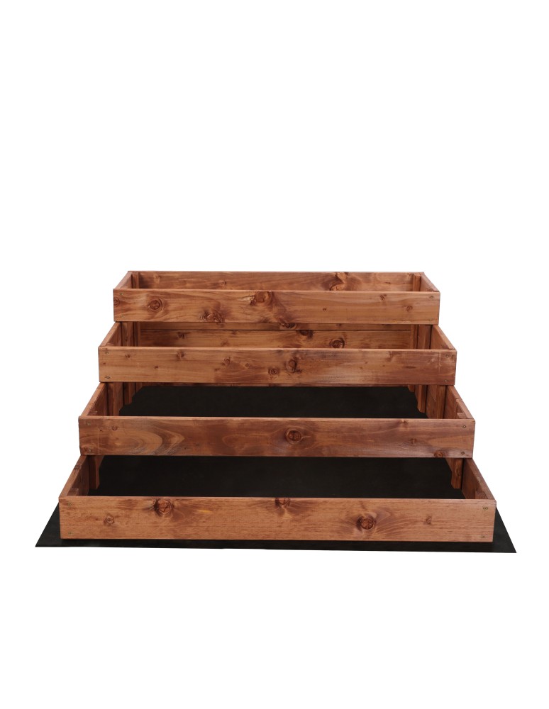 Grządki kaskadowe - Skrzynia na warzywa warzywniak grządka IMPREGNOWANY 36x90x120 GRATISY EKO - product b2b.wamar.biz 5