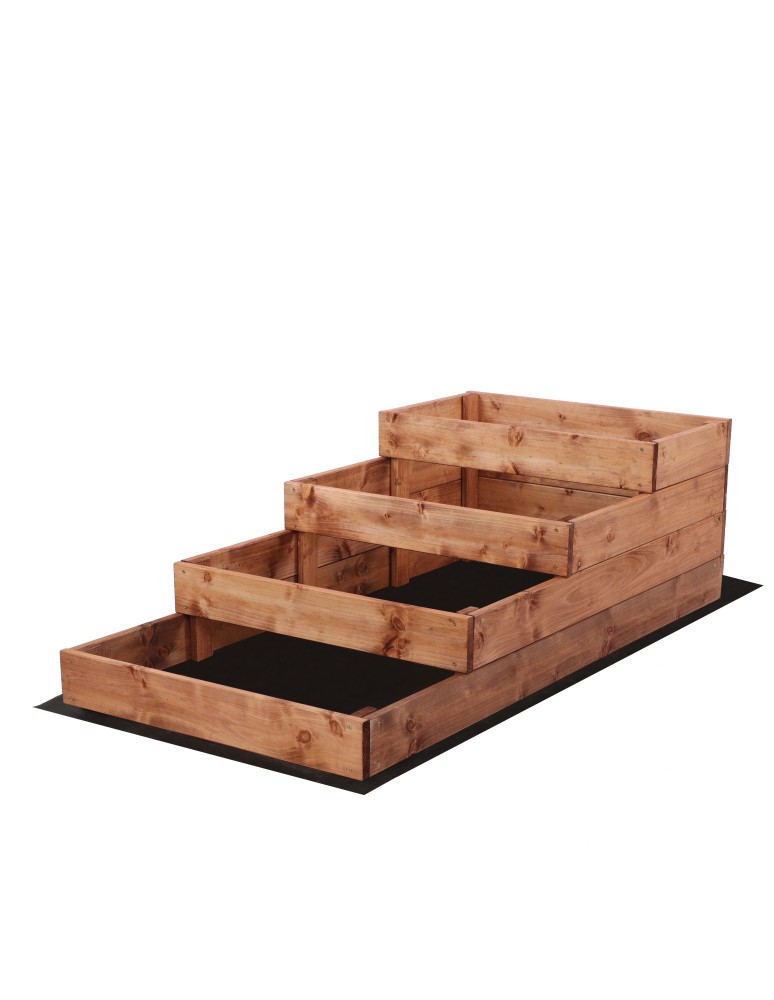 Grządki kaskadowe - Skrzynia na warzywa warzywniak grządka IMPREGNOWANY 36x60x120 GRATISY EKO - product b2b.wamar.biz 3